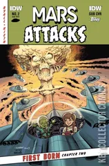 Variant Cover for Mars Attacks: First Born #2