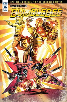 Variant Cover for Transformers: Bumblebee Movie Prequel #4