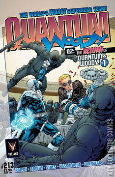 Variant Cover for Q2: The Return of Quantum and Woody #1