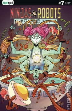 Variant Cover for Ninjas & Robots #7