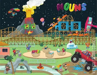 Variant Cover for Nouns: Nountown #2
