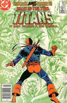 Variant Cover for Tales of the Teen Titans #55