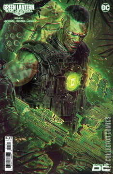 Variant Cover for Green Lantern: War Journal #1