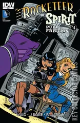 Cover for The Rocketeer and the Spirit: Pulp Friction #4