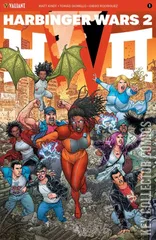 Variant Cover for Harbinger Wars 2 #1