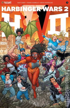 Variant Cover for Harbinger Wars 2 #1