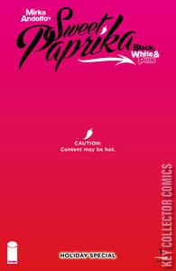 Sweet Paprika: Black, White & Pink Holiday  #1