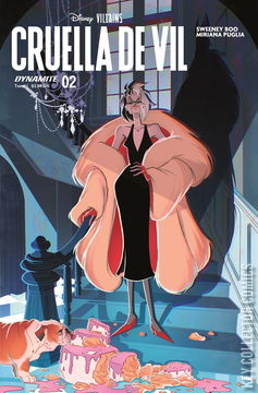 Variant Cover for Disney Villains: Cruella De Vil #2