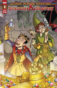 Variant Cover for Dungeons & Dragons: Saturday Morning Adventures #3