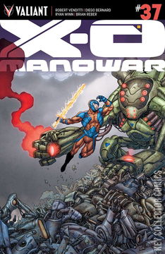 Variant Cover for X-O Manowar #37
