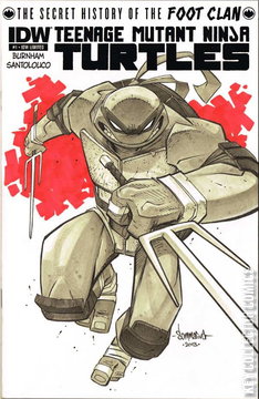 Variant Cover for Teenage Mutant Ninja Turtles: The Secret History of the Foot Clan #1