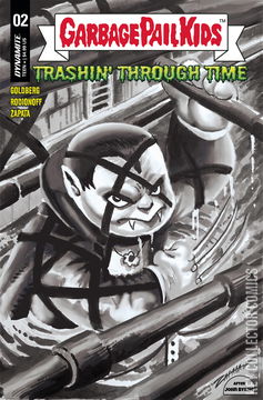 Variant Cover for Garbage Pail Kids: Trashin' Through Time #2