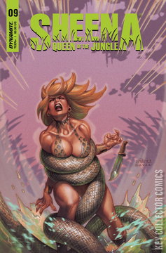 Variant Cover for Sheena, Queen of the Jungle #9