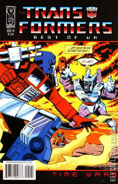 Variant Cover for Transformers: Best of the UK -Time Wars #5