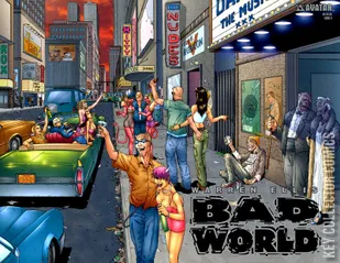 Variant Cover for Bad World #3