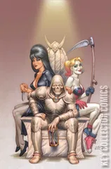 Variant Cover for Harley Quinn x Elvira #5