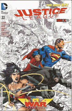 Variant Cover for Justice League #22