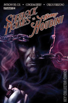Variant Cover for Sherlock Holmes vs. Harry Houdini #4