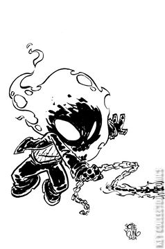 Variant Cover for Ghost Rider: Final Vengeance #4