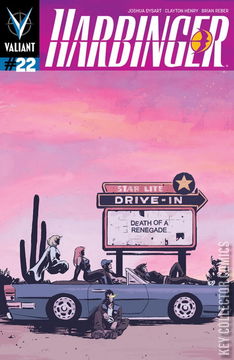 Variant Cover for Harbinger #22