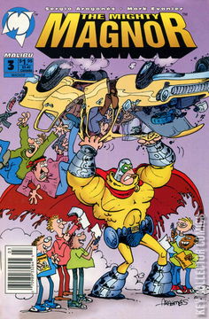 Variant Cover for The Mighty Magnor #3