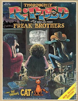 Thoroughly Ripped with the Fabulous Furry Freak Brothers with Fat Freddy's Cat