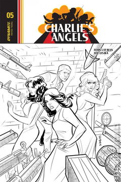 Variant Cover for Charlie's Angels #5