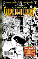 Variant Cover for The Multiversity: The Society of Super-Heroes - Conquerors from the Counter-World #1