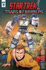 Cover for Star Trek vs. Transformers #5