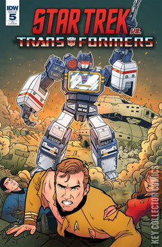 Variant Cover for Star Trek vs. Transformers #5