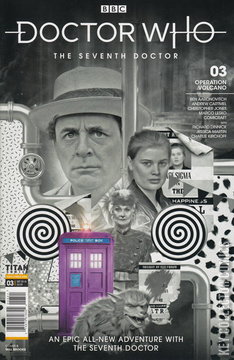 Variant Cover for Doctor Who: The Seventh Doctor #3