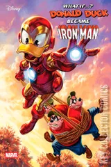 Variant Cover for What If...? Donald Duck Became Iron Man #1