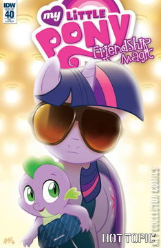 Variant Cover for My Little Pony: Friendship Is Magic #40