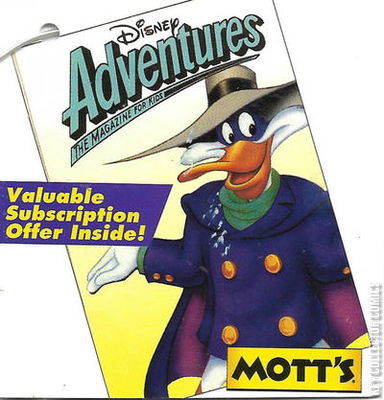 Disney Adventures Magazine Mott's