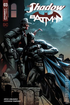Variant Cover for The Shadow / Batman #3