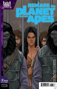 Variant Cover for Beware the Planet of the Apes #3