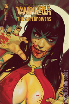 Variant Cover for Vampirella vs. Superpowers #6