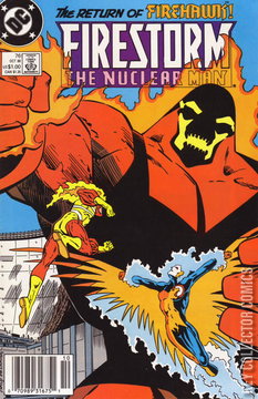 Variant Cover for Firestorm the Nuclear Man #76