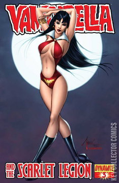 Variant Cover for Vampirella and the Scarlet Legion #3