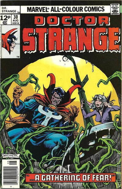 Doctor Strange 30 Uk Edition Published August 1978