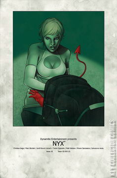 Variant Cover for Nyx #10