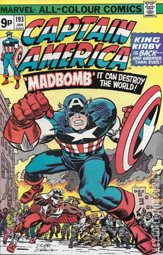 Variant Cover for Captain America #193