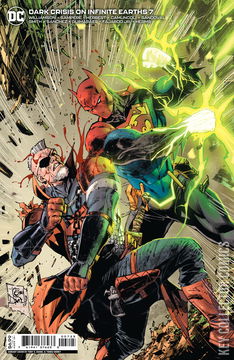 Variant Cover for Dark Crisis On Infinite Earths #7