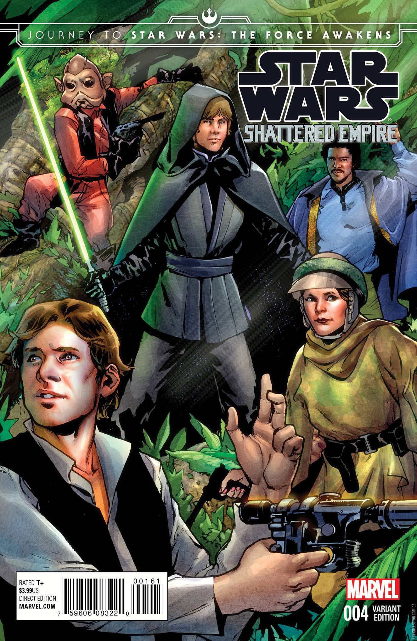 Variant Cover for Star Wars: Shattered Empire #4