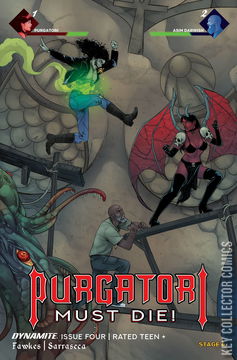 Variant Cover for Purgatori Must Die #4
