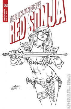 Variant Cover for Invincible Red Sonja #3