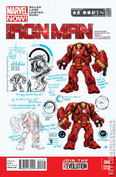 Variant Cover for Iron Man #4