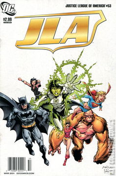 Variant Cover for Justice League of America #53