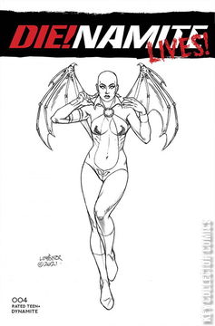 Variant Cover for Die!namite Lives #4