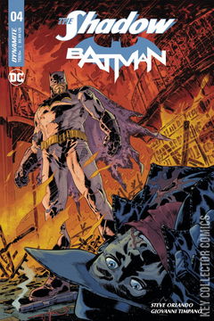 Variant Cover for The Shadow / Batman #4